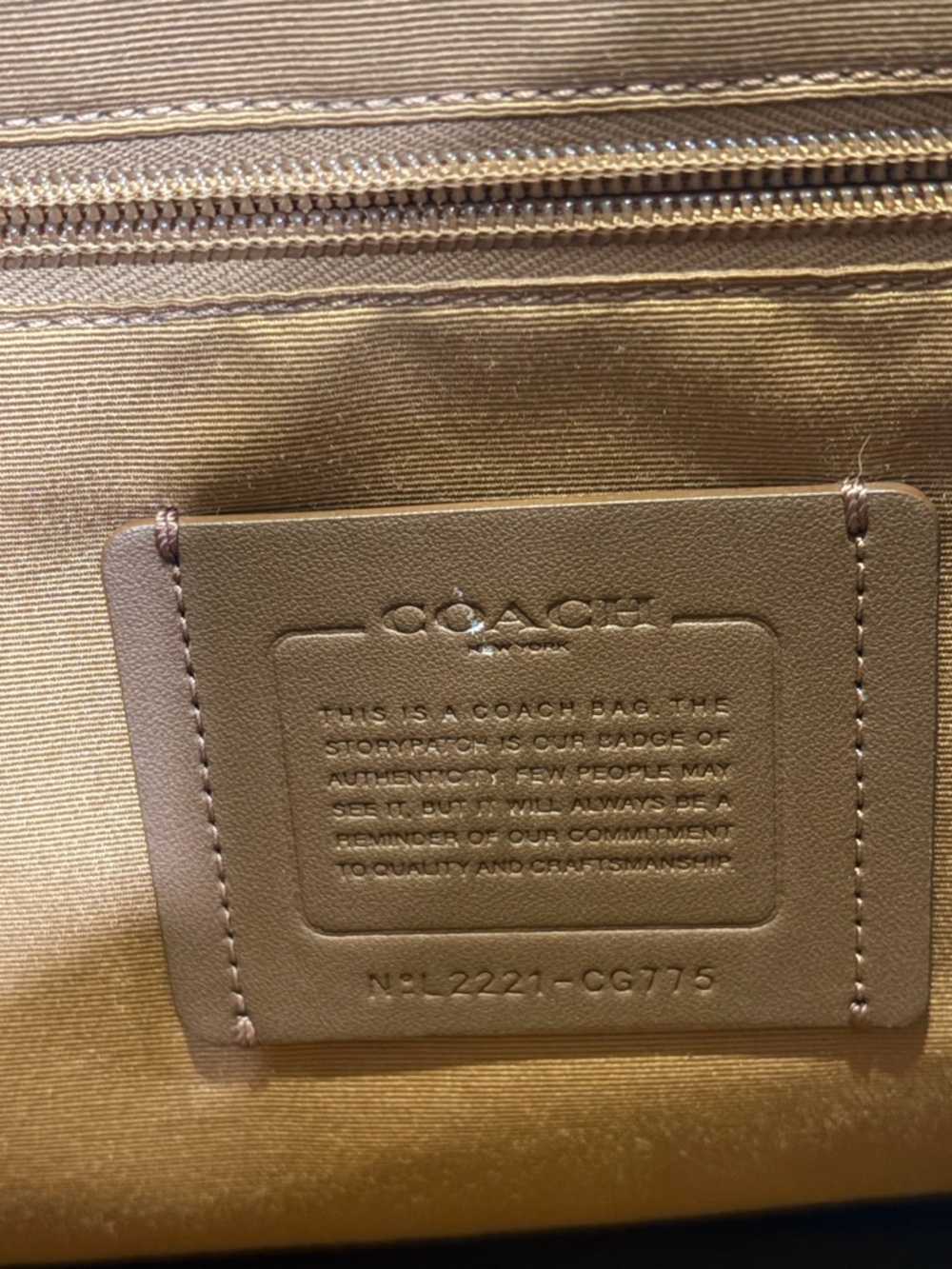 Coach Outlet Signature Canvas & Leather Backpack in Red - Picture 2 of 8